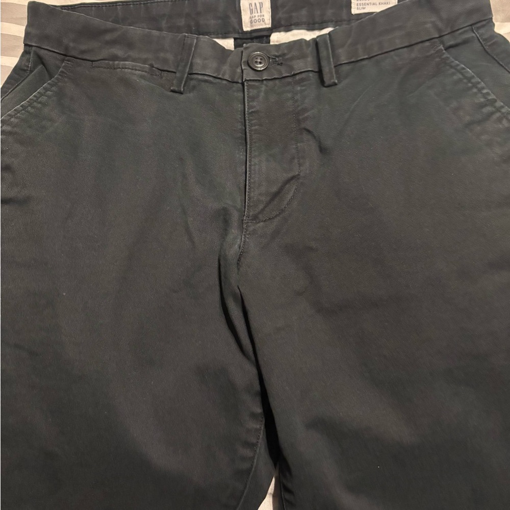 GAP Men's Black Chinos